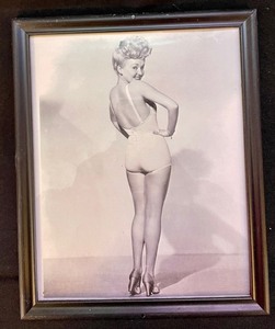 lot 106 image: Framed Girly Photos