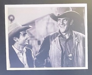 lot 98 image: Gunsmoke Print featuring James Arness