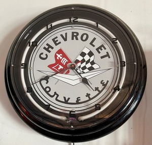 lot 100 image: Chevrolet Corvette Light Up Sign