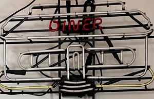 lot 111 image: Neon Diner Sign