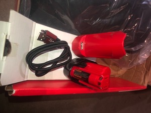 lot 5 image: Milwaukee 204B-21M M12 12V Heated Toughshell Jacket Kit Black (Medium) with 3Ah Lithium-Ion Battery & Charger