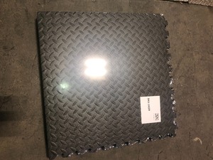lot 9 image: TrafficMaster Gray 24 in. W x 24 in. L x 0.47 in. T Foam Interlocking GymGarage Flooring (24 sq. ft.) (6-Pack)