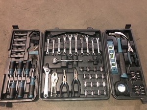 lot 10 image: Anvil 38 in. Drive SAE and Metric Home Tool Kit Set (137-Piece)