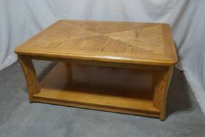 oak coffee table