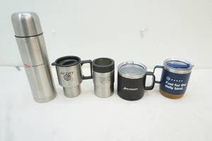 insulated cups and thermos