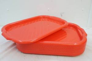 plastic serving trays