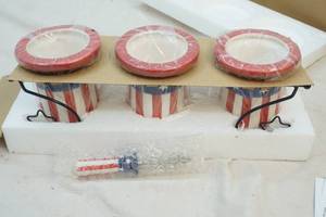 condiment set with spreader