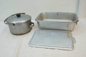 cooking pot and roasters