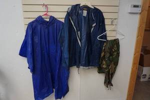 rain coatspants