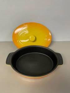 Parini Retro Oval Baking Dish with Lid