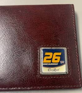 Nascar #26 Jamie McMurray Crown Royal CheckBook Wallet