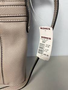 Dana Buchman Everly Gray Crossbody Bag Purse Medium Zipper