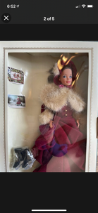 Vintage 1994 Mattel Hallmark Barbie Victorian Elegance Collectible Doll.