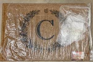 Mohawk Faux Coir Monogram C Doormat.