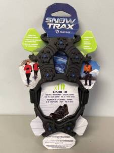 Snow Trax Snowtrax by Yaktrax Traction gear for Shoes and Boots, S-M.