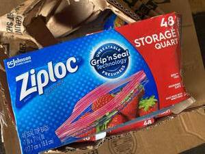 Ziploc Quart Bags
