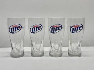 Miller Lite Beer Glasses