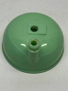 Vintage Green Glass Dentist Bowl