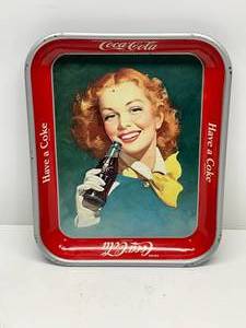 Collectible Coca Cola Serving Tray