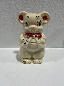 Vintage Turnabout Cookie Jar