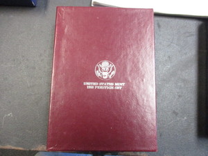 2. 1988 US Olympic Prestige Set 1oz Silver Commemorative (Olympiad) wComplete Proof Set in Original Government Packaging.