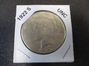 61. 1922-D (Denver Mint) - Peace Silver Dollar