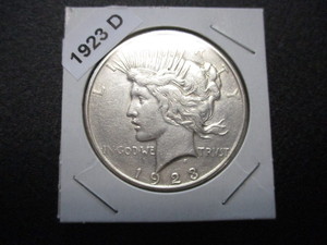 66. 1923-D (Denver Mint) - Peace Silver Dollar