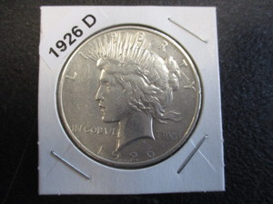 73. 1926-D (Denver Mint) - Peace Silver Dollar