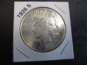 74. 1926-S (San Francisco Mint) - Peace Silver Dollar