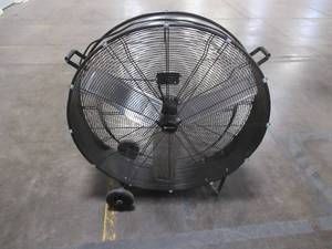 lot 34 image: Utilitech Pro 36-in 2-Speed High Velocity Fan, SFDC-900F - Used in Retail Warehouse. Works Well.
