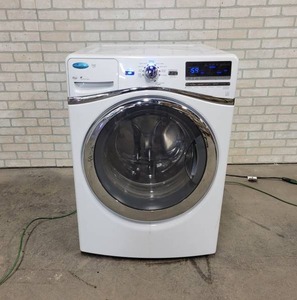 lot 199 image: Whirlpool Duet Front Load Washing Machine - Model WFW94HEXW2 - NO SHIPPING