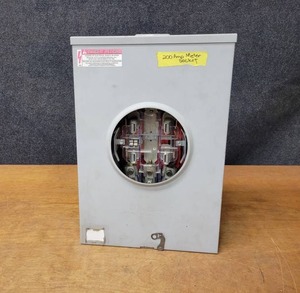 lot 268 image: Milbank 200A Meter Socket - Type 3R Enclosure - 19 x 13 x5