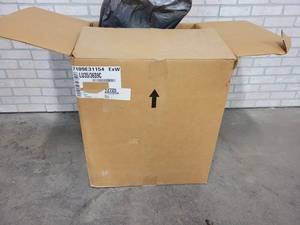 lot 195 image: Open Box  Unused - 3 Ton Uncased Upflow Evaporator Coil - Part No. LU3536S9C