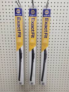 lot 341 image: Lot of (6) NEW NAPA ExactFit 21 Windshield Wipers - Part No. 60-021-SP