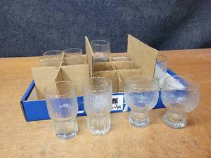 lot 365 image: New Set of (18) Drinking Glasses - NO SHIPPING