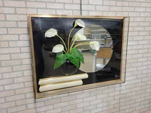 lot 180 image: Artist Jon Gilmore 90s Shadowbox Art - Measures 47-38 x 35-12 x 4 - NO SHIPPING
