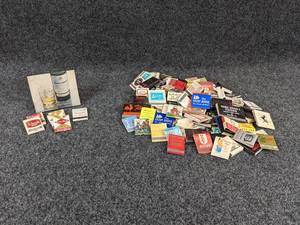 lot 484 image: Lot of Vintage Matchbooks - Includes Beer, Liquor, Restaurants, Cafes and MORE