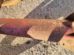 lot 180B image: Narrow Front Assembly for Farmall M Tractor - Part No. 6719DC - NO SHIPPING