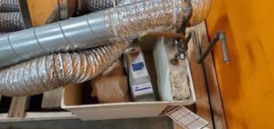 lot 42 image: Various Ducting and Utility Sink (Used)