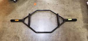 lot 35 image: BalanceFrom Olympic 2-Inch Hex Weight Lifting Trap Bar, 1000-Pound Capacity