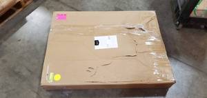 lot 38 image: Amazon Basics Foldable, 18 Black Metal Platform Bed Frame - Queen (Open box)