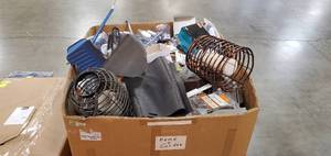 lot 41 image: Wholesale Pallet - Store Shelf Pulled Hardware and Various Parts
