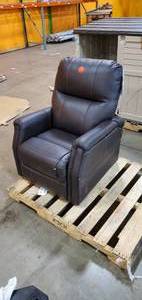 lot 9 image: Ashley Furniture Markridge Power Lift Recliner (No remote or power supply)