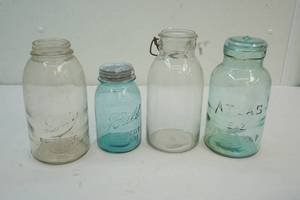 mason and atlas jars