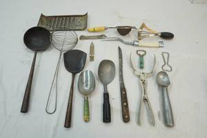 vintage kitchen utensils