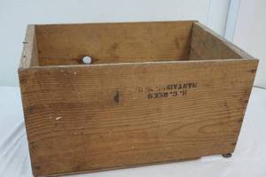 wood box