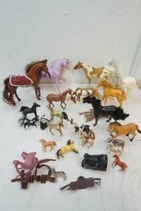plastic horses