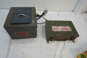 metal boxes