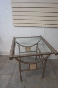 glassmetal end table
