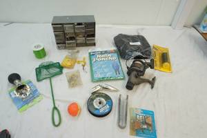 fishing rods and reels, hooks